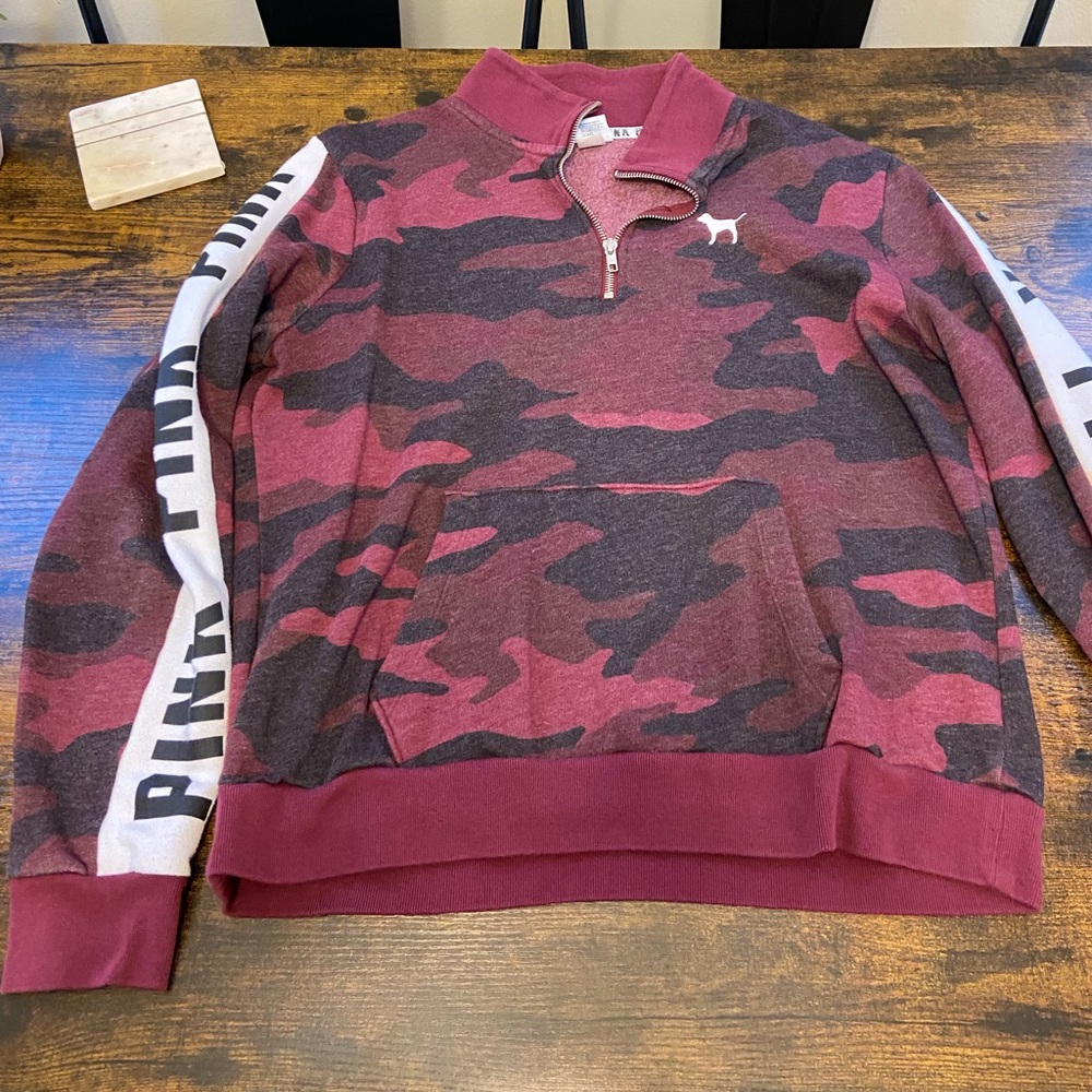 PINK Half Zip